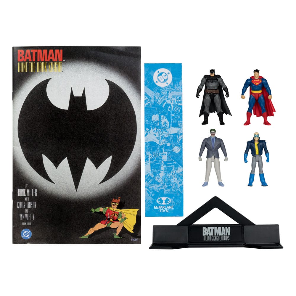DC Direct Page Punchers Pack de 4 Figuras Batman &amp