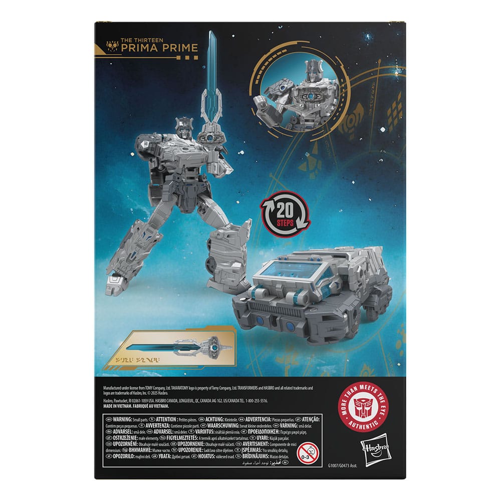 Figura Hasbro Transformers Age Of The Primes The Thirteen Prima Prime