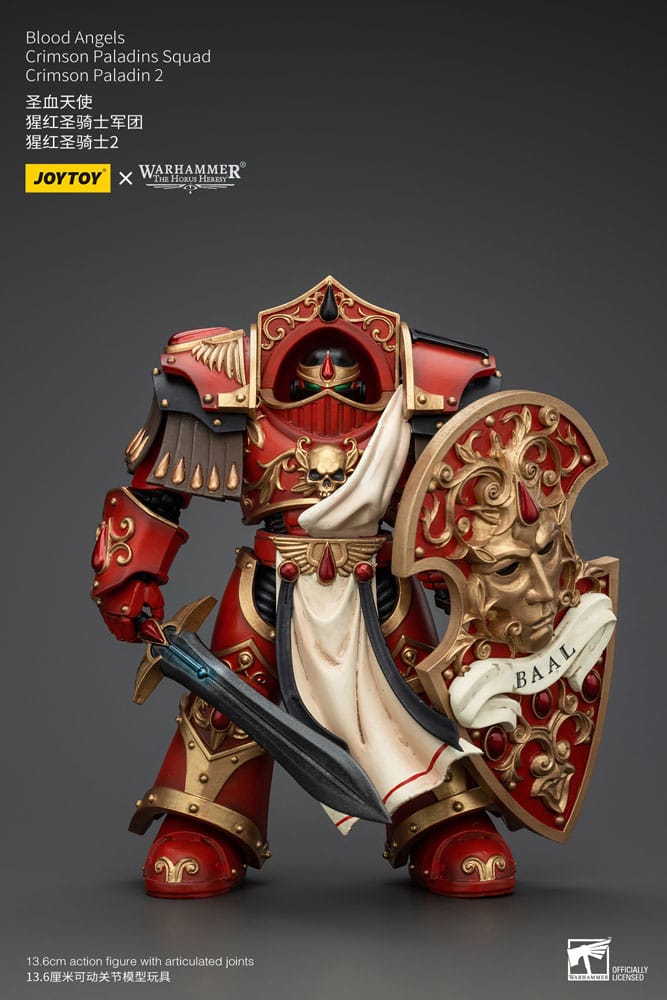 Warhammer The Horus Heresy Figura 1/18 Blood Angels Crimson Paladins Squad Crimson Paladin 2 14 cm Frikytopia