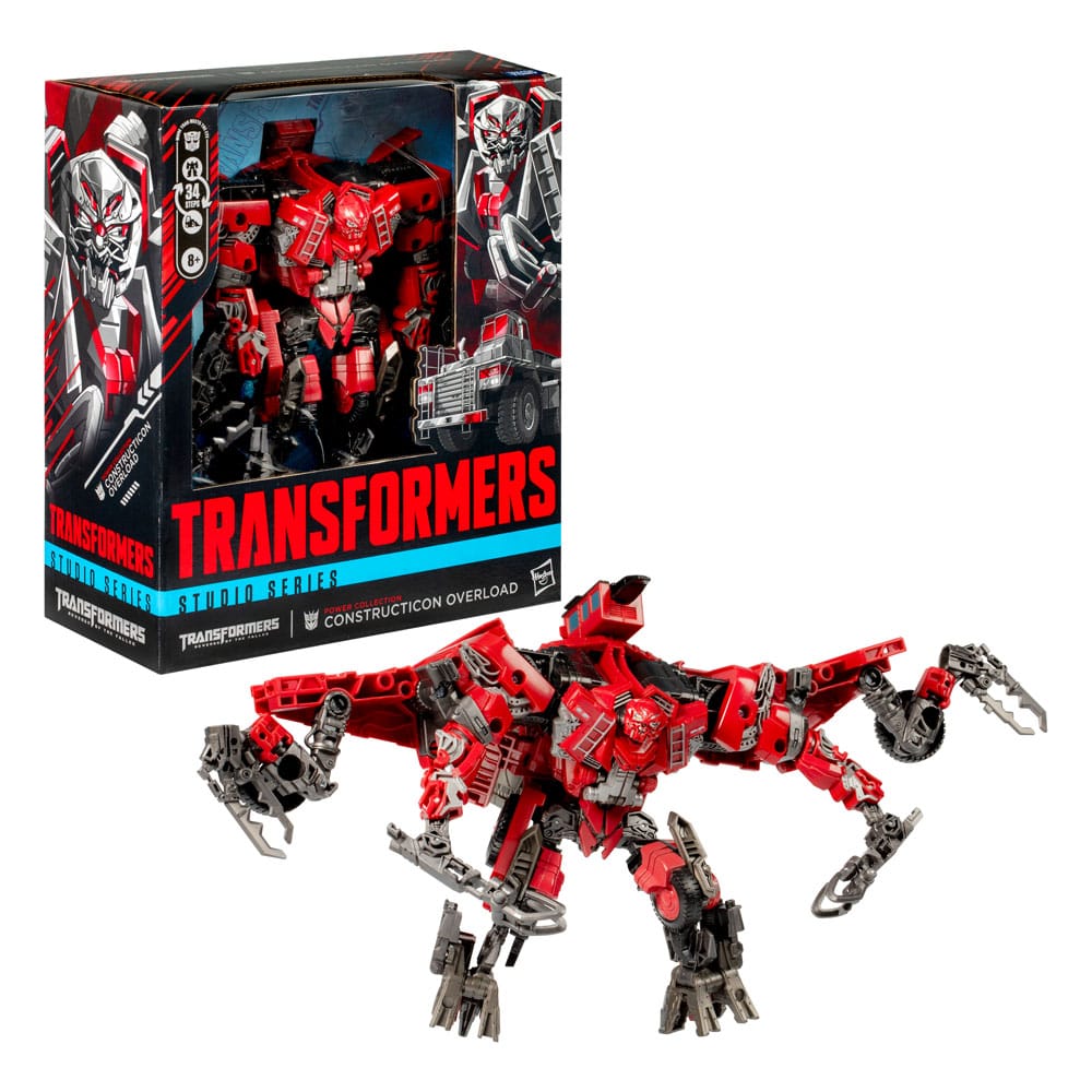 Transformers: la Venganza de los Caídos Studio Series Leader Class Figura Power Collection Constructicon Overload 22 cm