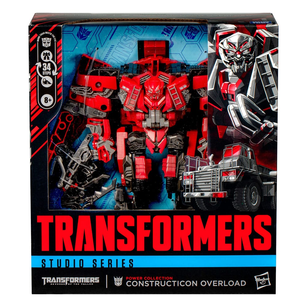 Transformers: la Venganza de los Caídos Studio Series Leader Class Figura Power Collection Constructicon Overload 22 cm