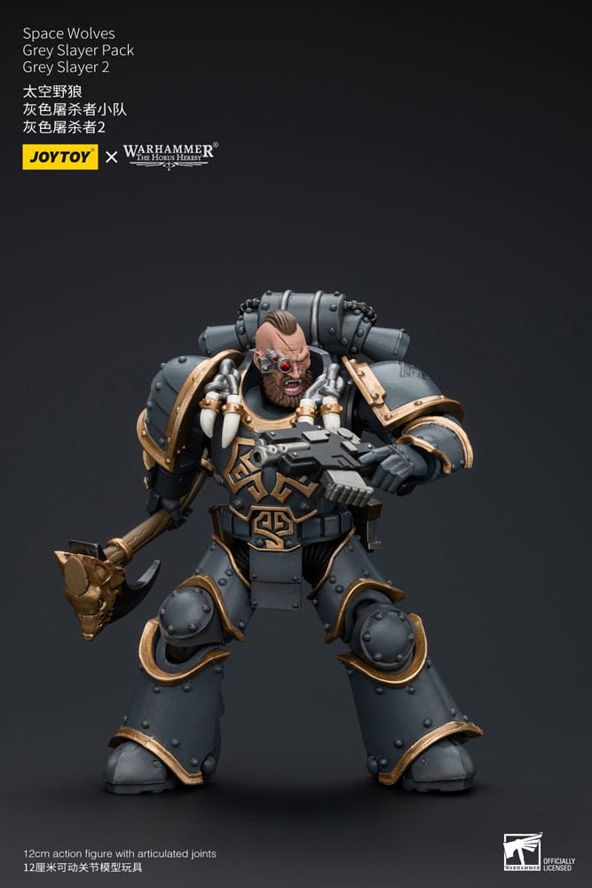 Warhammer The Horus Heresy Figura 1/18 Space Wolves Grey Slayer Pack Grey Slayer 2 12 cm