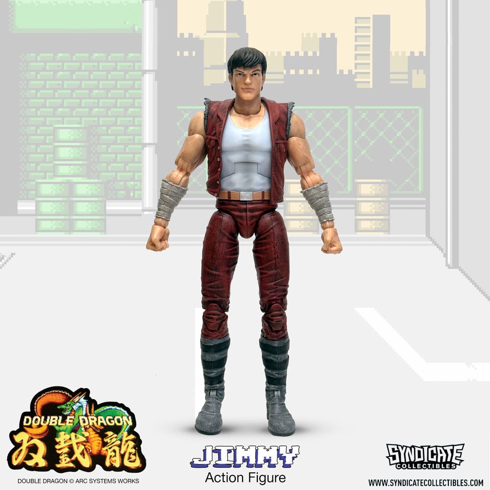 Double Dragon Figura Deluxe 1/12 Jimmy 18 cm Frikytopia