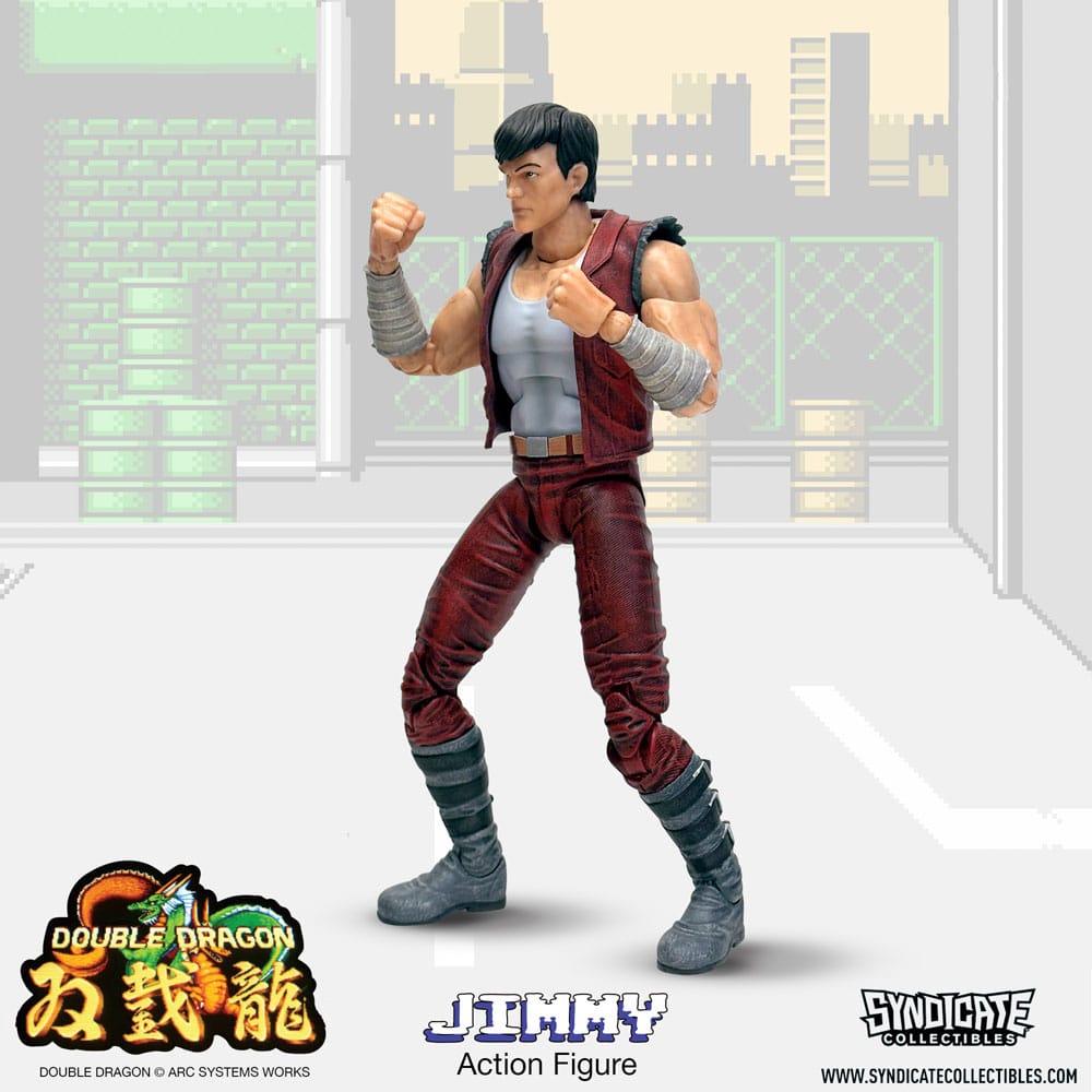 Double Dragon Figura Deluxe 1/12 Jimmy 18 cm