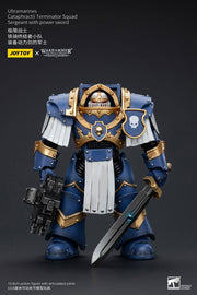 Warhammer The Horus Heresy Figura 1/18 Ultramarines Cataphractii Terminator Squad Sergeant With Power Sword 14 cm