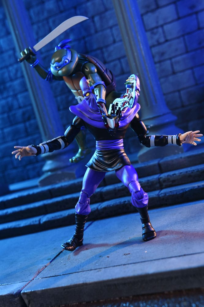 Tortugas Ninja (Cartoon) Pack de 2 Figuras Business Suit Casey Jones & Split Foot Soldier 18 cm