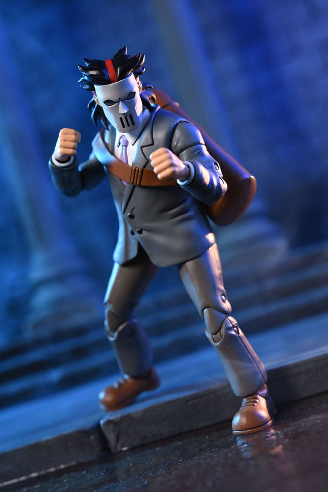 Tortugas Ninja (Cartoon) Pack de 2 Figuras Business Suit Casey Jones & Split Foot Soldier 18 cm