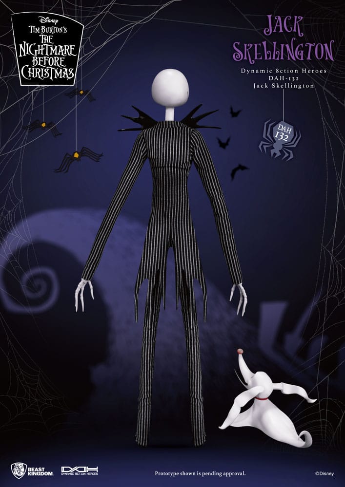 Pesadilla antes de Navidad Figura Dynamic 8ction Heroes 1/9 Jack 21 cm