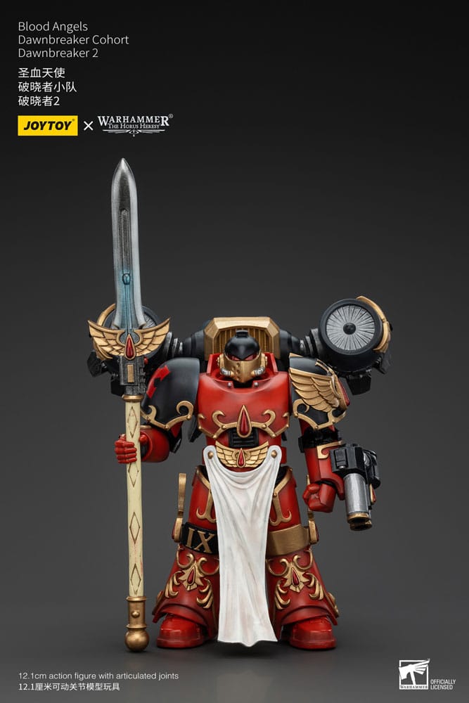 Warhammer The Horus Heresy Figura 1/18 Blood Angels Dawnbreaker Cohort Dawnbreaker 2 13 cm Frikytopia