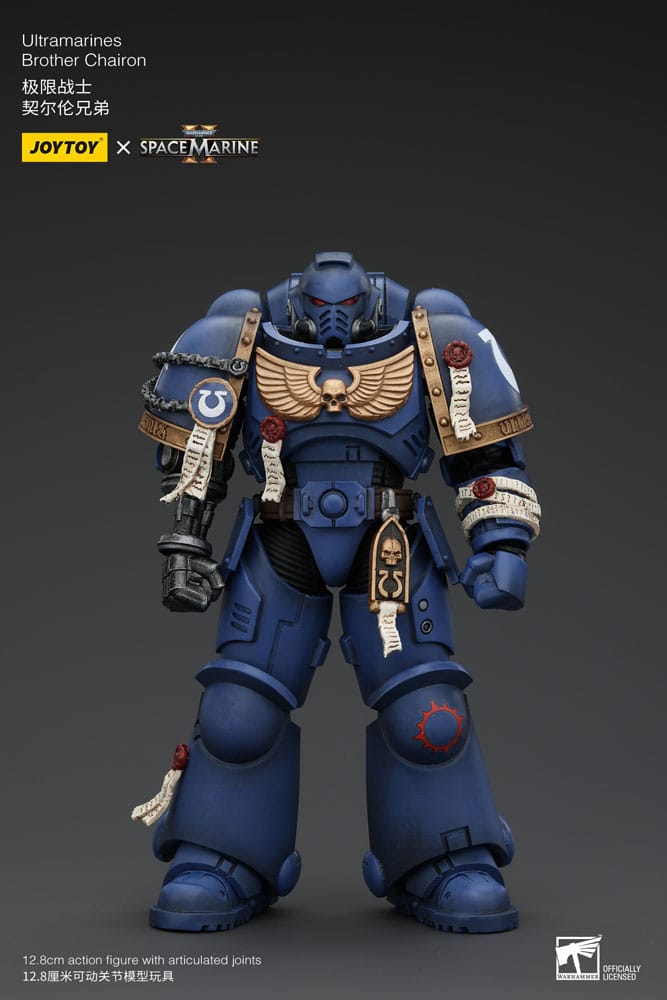 Warhammer 40k Figura 1/18 Uitramarines Brother Chairon 13 cm