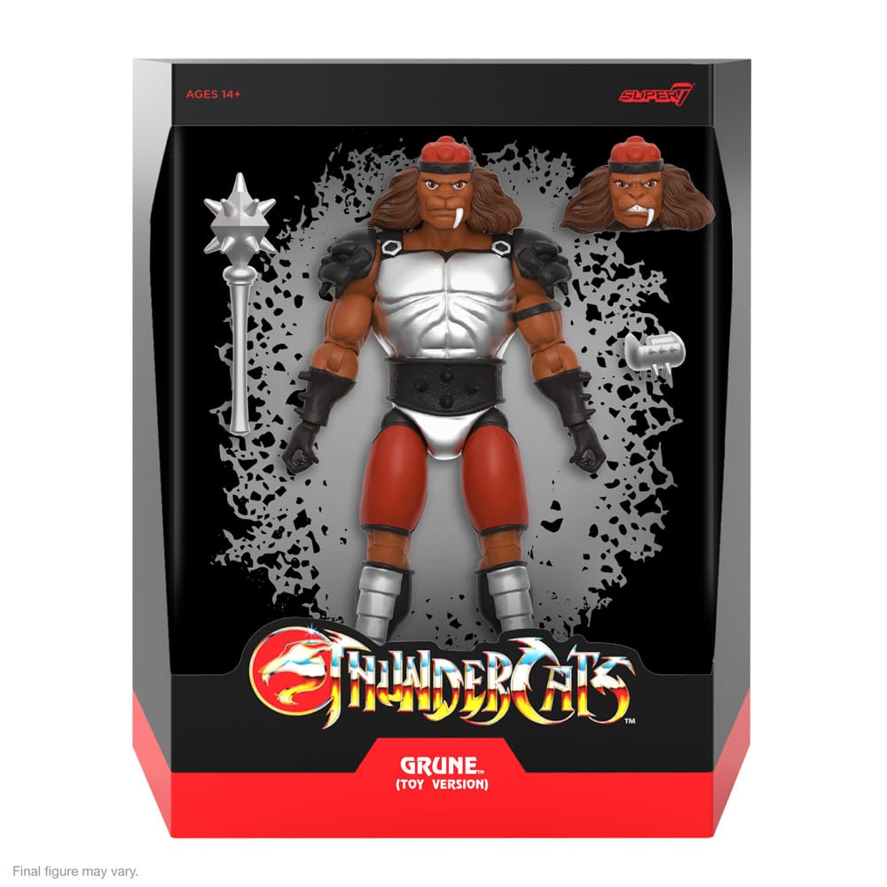 ThunderCats: Los felinos cósmicos Figura Ultimates Wave 9 Grune The Destroyer (Toy Recolor) 20 cm