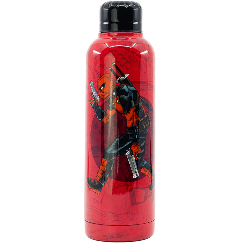 Botella termo acero inoxidable Deadpool Marvel 515ml Frikytopia