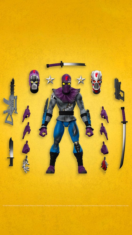 Teenage Mutant Ninja Turtles Figura Ultimates Foot Soldier (Battle Damaged) 18 cm