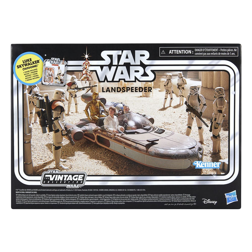 Figura Luke Skywalker + Landspeeder Star Wars