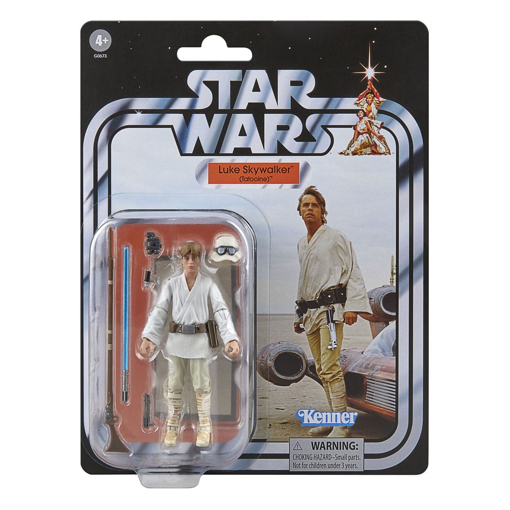 Figura Luke Skywalker + Landspeeder Star Wars