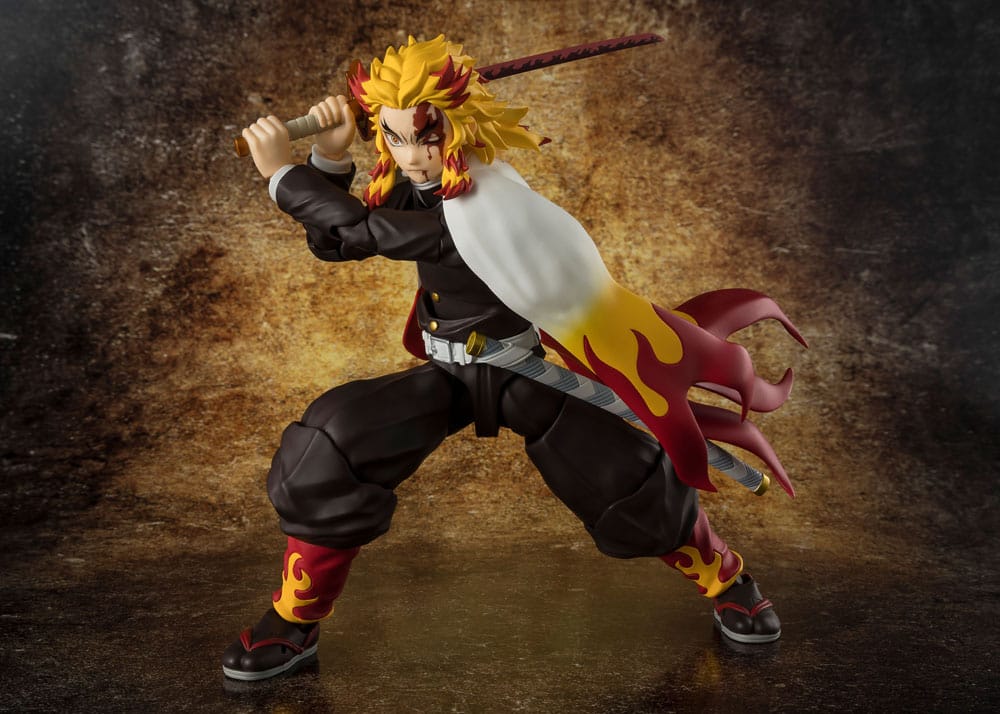 Kyojuro Rengoku Figura 15 cm Demon Slayer: Kimetsu No Yaiba Sh Figuarts