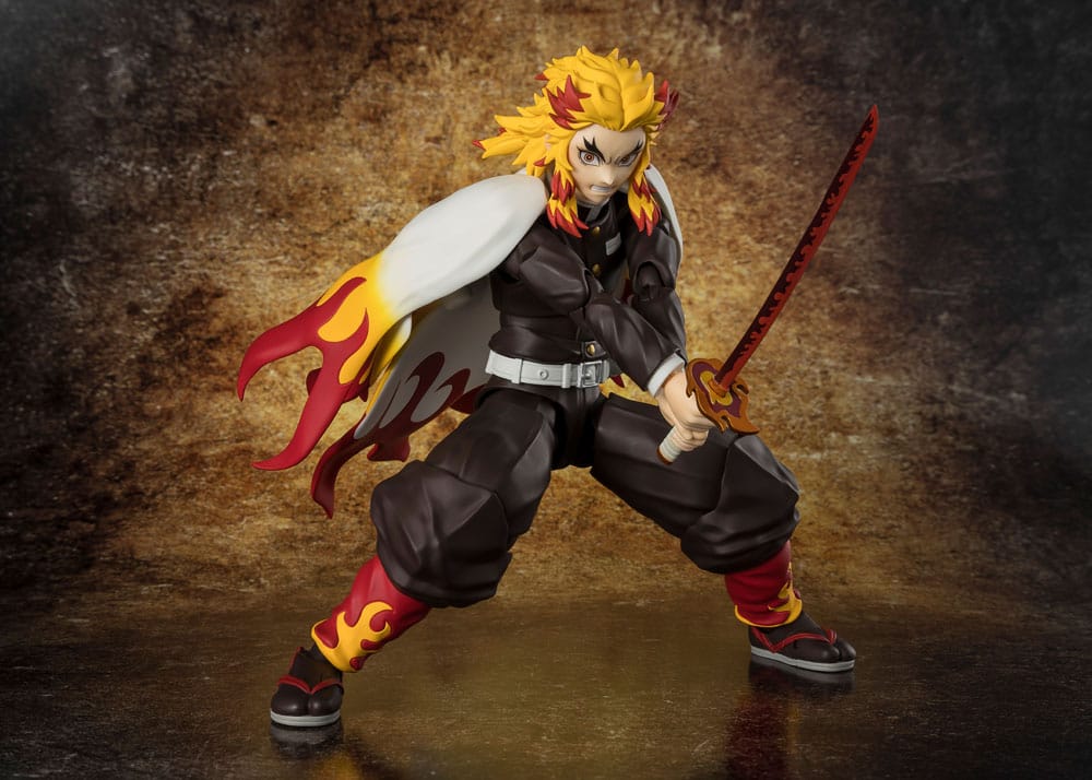 Kyojuro Rengoku Figura 15 cm Demon Slayer: Kimetsu No Yaiba Sh Figuarts