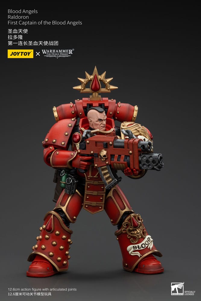 Warhammer The Horus Heresy Figura 1/18 Blood Angels Raldoron First Captain Of The Blood Angels 13 cm
