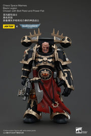 Warhammer 40k Actionfigur Chaos Space Marines Black Legion Chosen With Bolt Pistol And Power Fist 20 cm