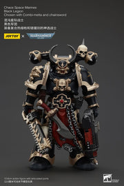 Warhammer 40k Actionfigur Chaos Space Marines Black Legion Chosen With Combi-melta And Chainsword 20 cm