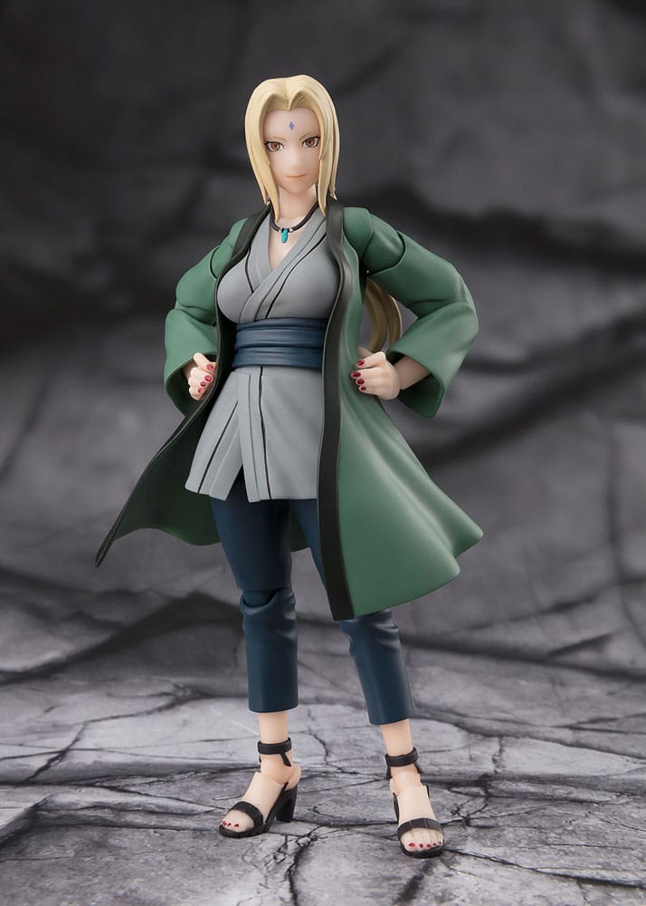Naruto Figura S.H.Figuarts Tsunade The legendary Medical Ninja 14 cm Frikytopia