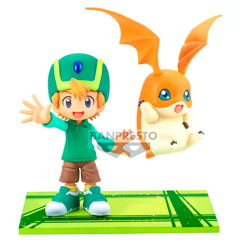 Figura Banpresto Digimon Adventure Takeru y Patamon Adventure Archives