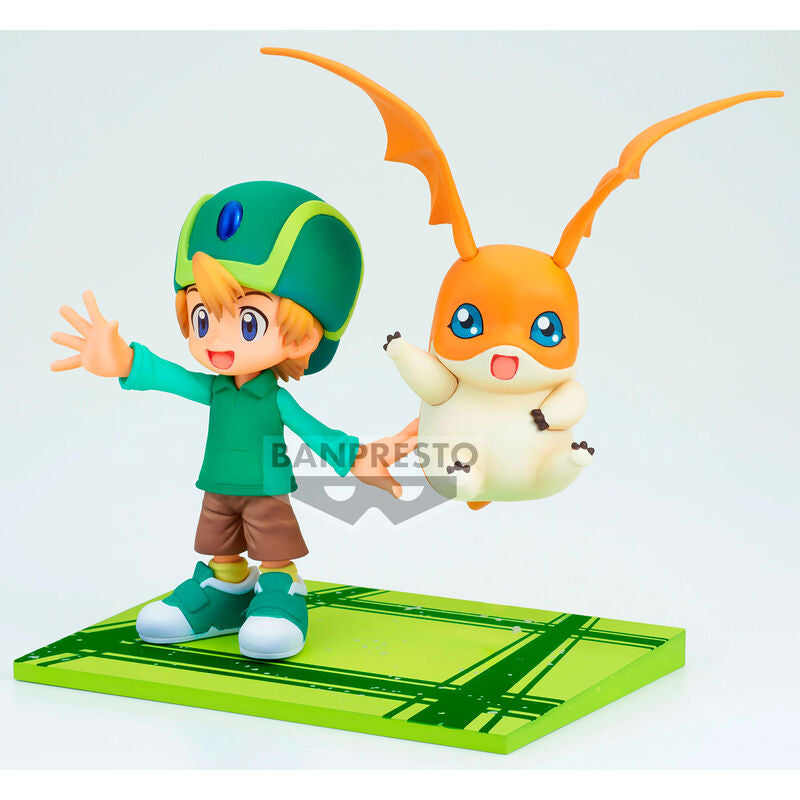 Figura Banpresto Digimon Adventure Takeru y Patamon Adventure Archives