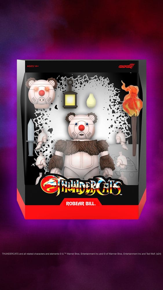 Thundercats Figura Ultimates Ro-Bear Bill 18 cm