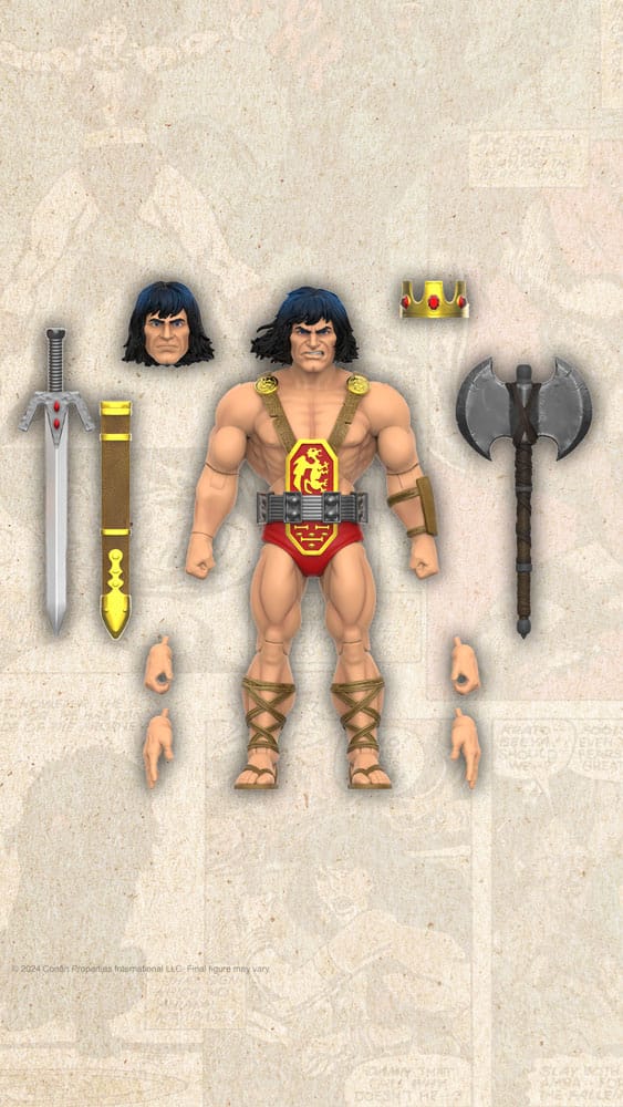 Conan el Bárbaro Figura Ultimates Kull The Conqueror 18 cm