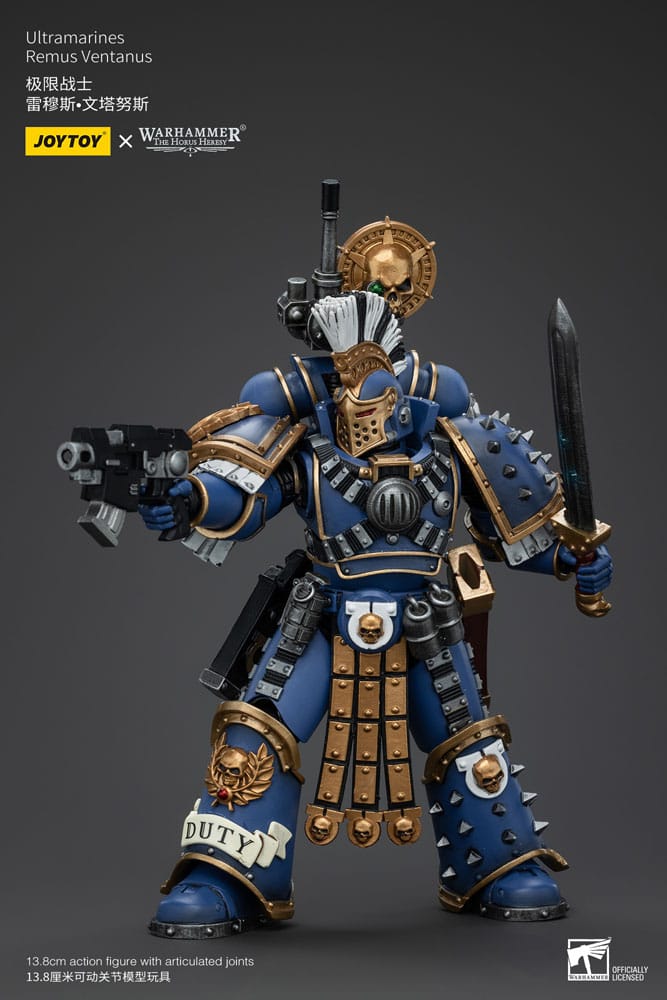 Warhammer The Horus Heresy Figura 1/18 Ultramarines Remus Ventanus 14 cm