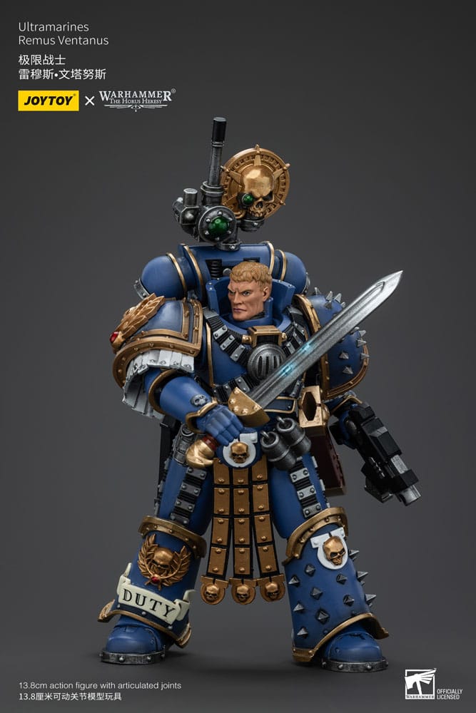 Warhammer The Horus Heresy Figura 1/18 Ultramarines Remus Ventanus 14 cm