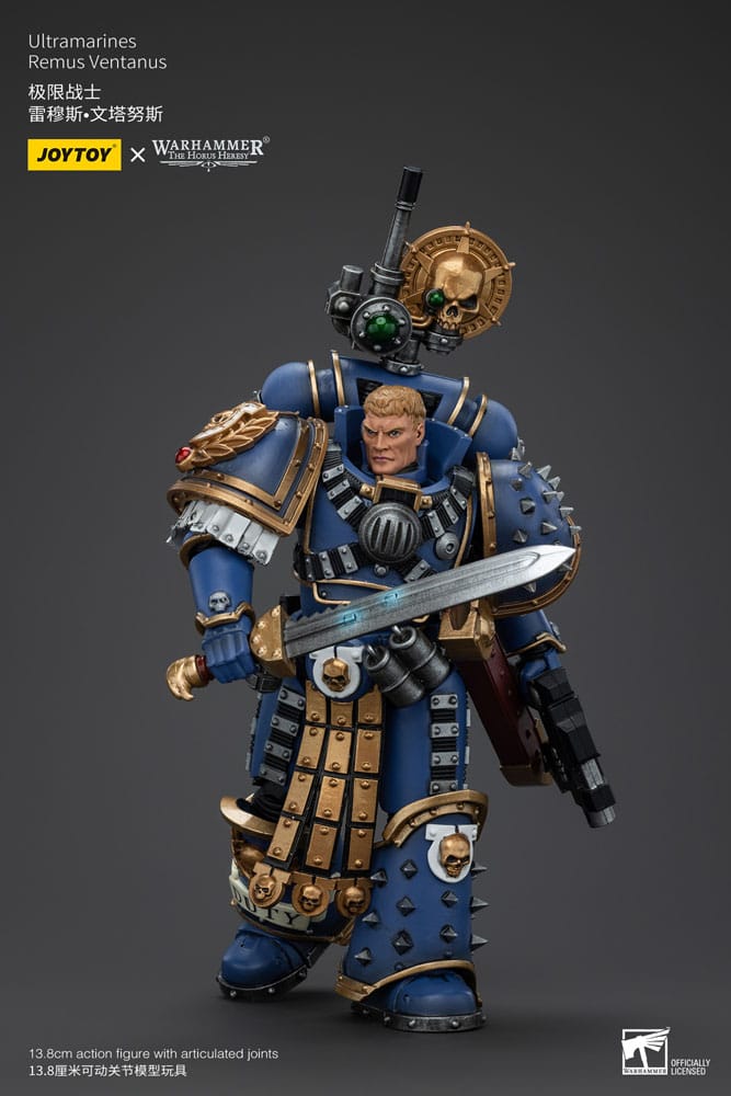 Warhammer The Horus Heresy Figura 1/18 Ultramarines Remus Ventanus 14 cm