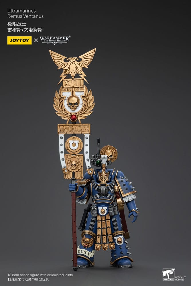 Warhammer The Horus Heresy Figura 1/18 Ultramarines Remus Ventanus 14 cm Frikytopia