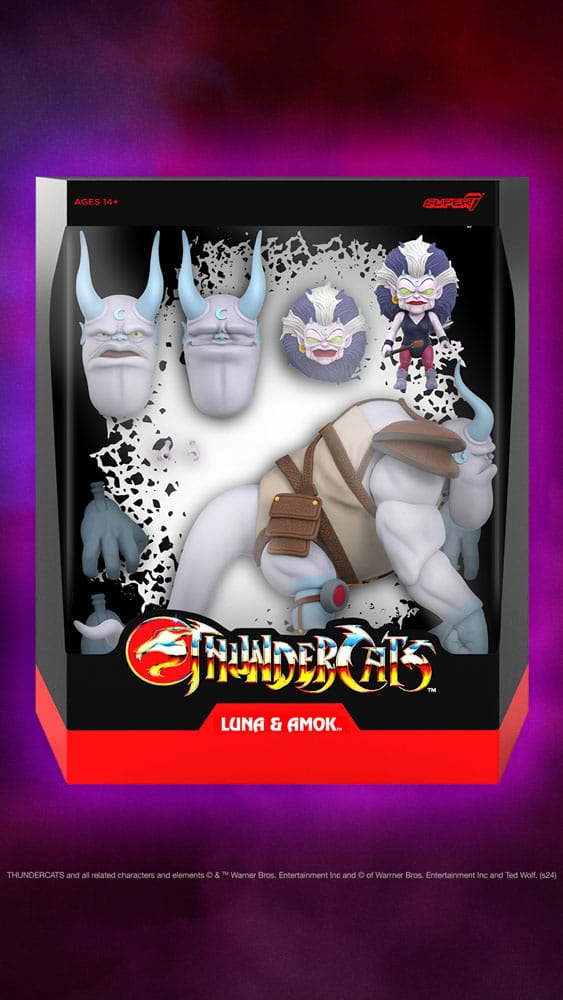 Thundercats Figura Ultimates Luna & Amok 15 cm