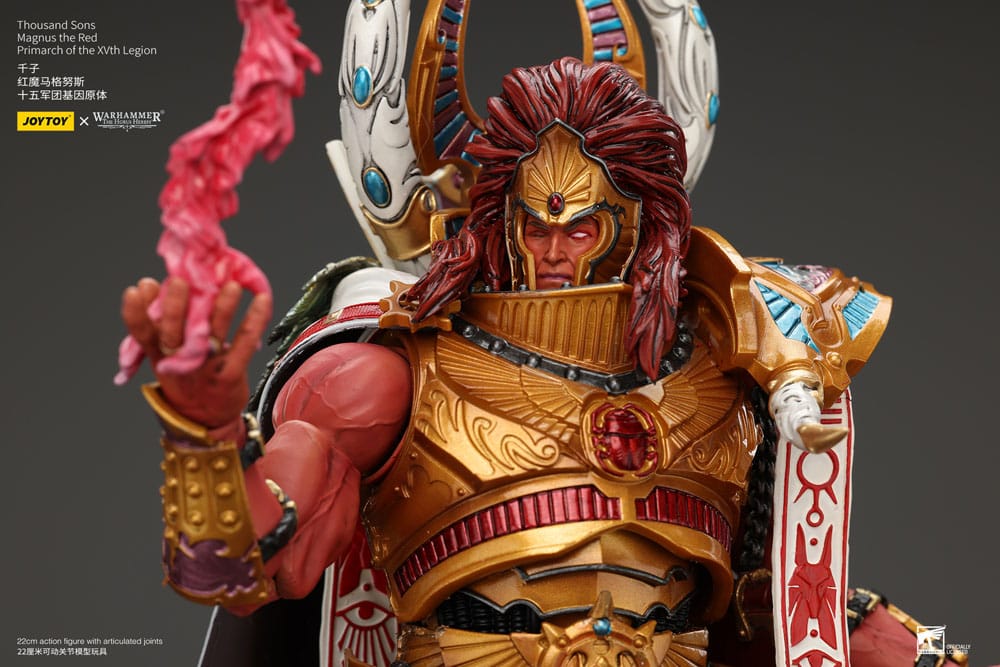 Warhammer The Horus Heresy Figura 1/18 Thousand sons Magnus the Red Primarch of the XVth Legion 12 cm