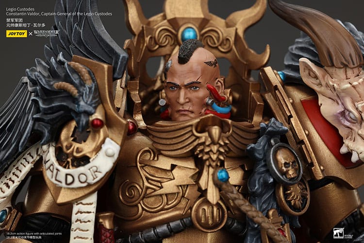 Warhammer The Horus Heresy Actionfigur Legio Custodes Constantin Valdor Captain-General Of The Legio Custodes 25 cm
