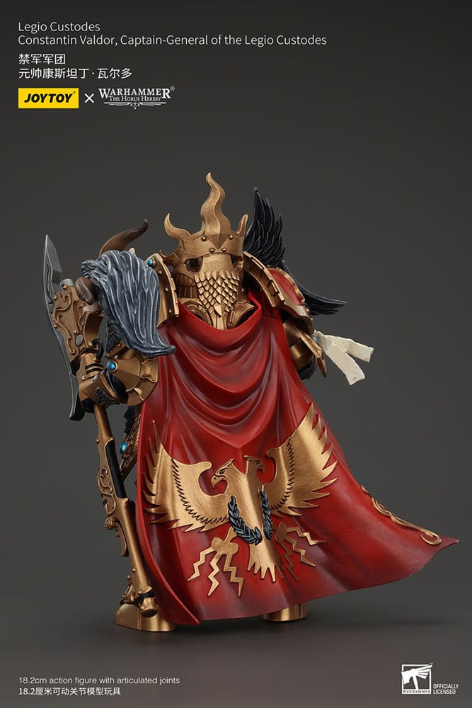 Warhammer The Horus Heresy Actionfigur Legio Custodes Constantin Valdor Captain-General Of The Legio Custodes 25 cm