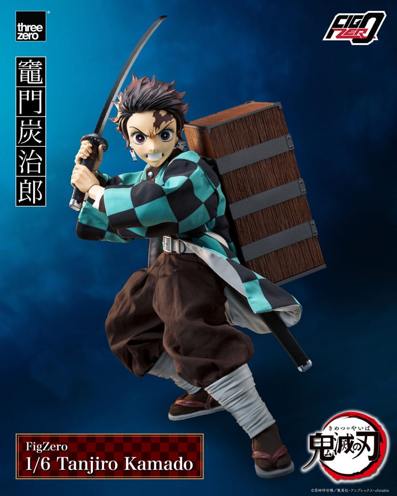 Demon Slayer: Kimetsu No Yaiba Figura FigZero 1/6 Tanjiro Kamado 27 cm