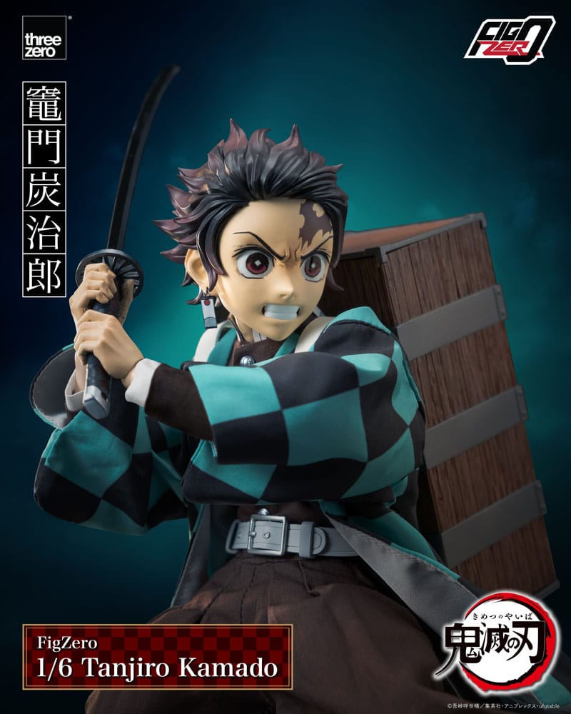 Demon Slayer: Kimetsu No Yaiba Figura FigZero 1/6 Tanjiro Kamado 27 cm