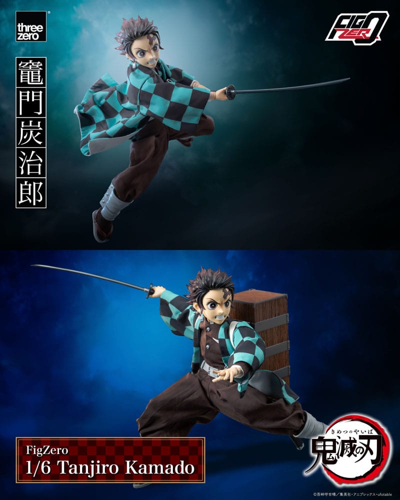 Demon Slayer: Kimetsu No Yaiba Figura FigZero 1/6 Tanjiro Kamado 27 cm