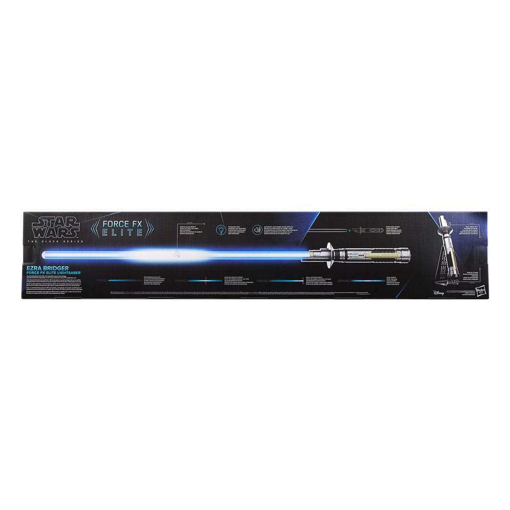 Replica Hasbro Star Wars Black Series Force Fx Elite Ezra Bridger Sable Laser