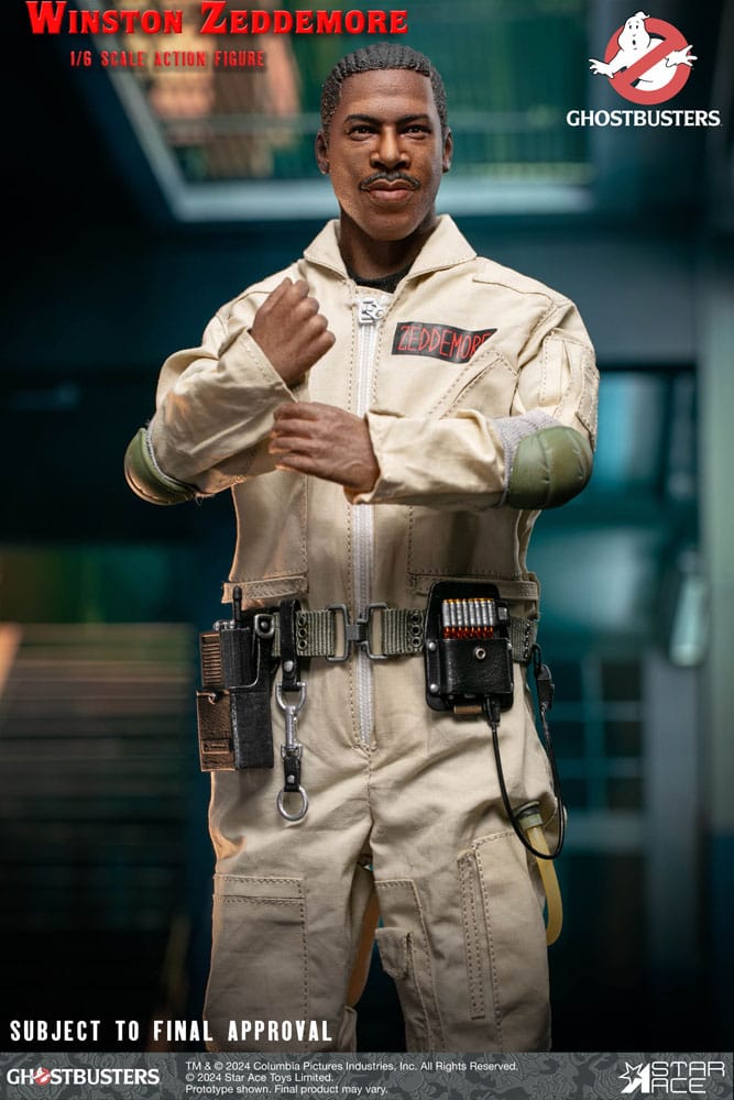 Ghostbusters (1984) Figura 1/6 Winston Zeddemore 30 cm