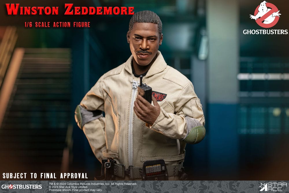 Ghostbusters (1984) Figura 1/6 Winston Zeddemore 30 cm