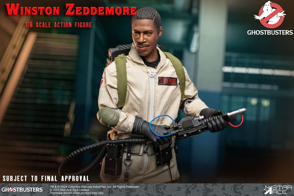 Ghostbusters (1984) Figura 1/6 Winston Zeddemore 30 cm