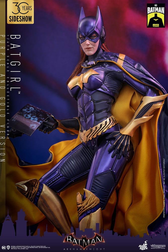 Batman Arkham Knight Figura Videogame Masterpiece 1/6 Batgirl (Purple And Gold Version) Exclusive 30 cm