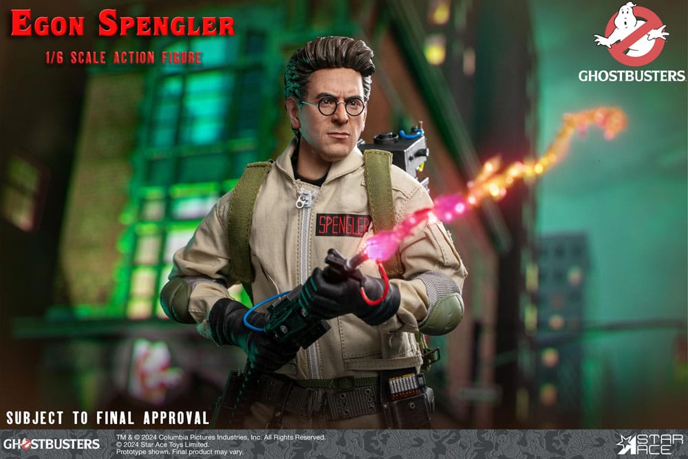 Ghostbusters (1984) Figura 1/6 Winston Egon Spengler 30 cm