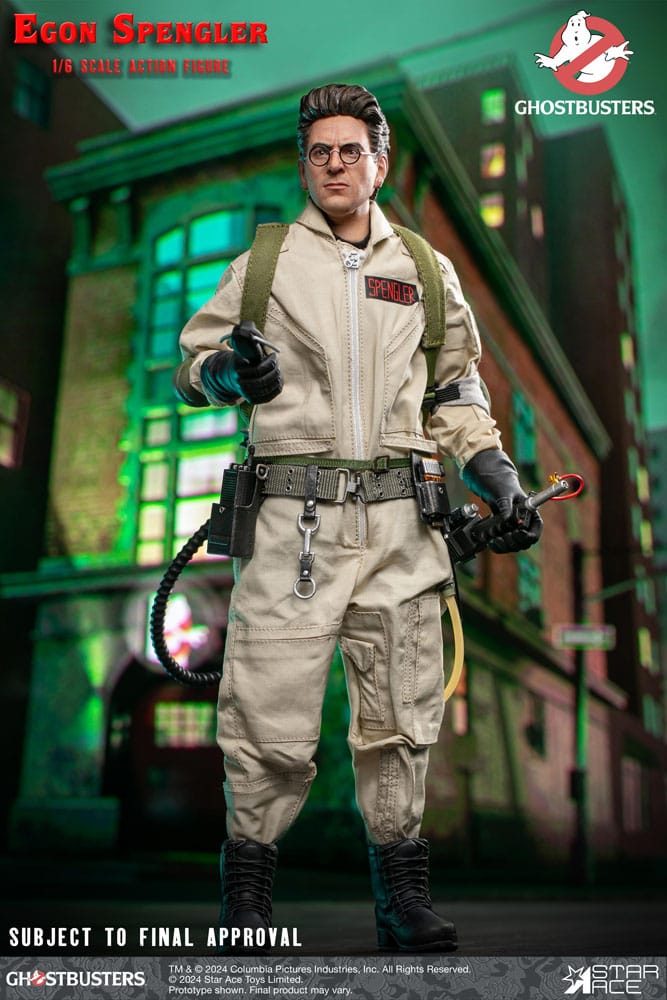 Ghostbusters (1984) Figura 1/6 Winston Egon Spengler 30 cm