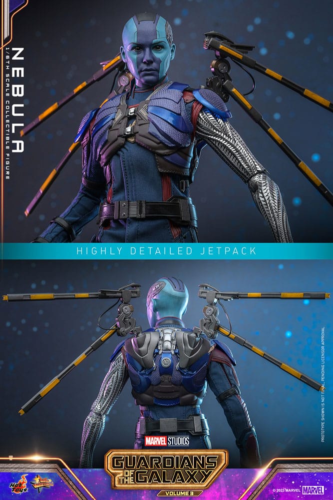 Guardianes de la Galaxia Vol. 3 Figura Movie Masterpiece 1/6 Nebula 29 cm