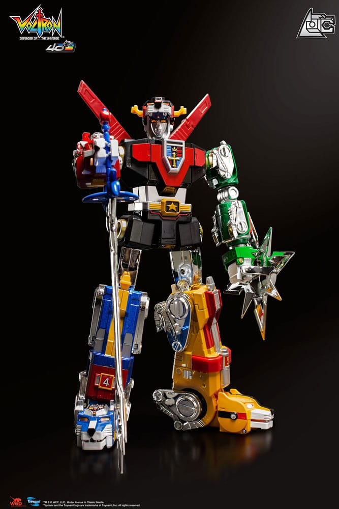 Voltron Action Figure Gift Set 40th Anniversary Collector´s Edition 27 cm Frikytopia