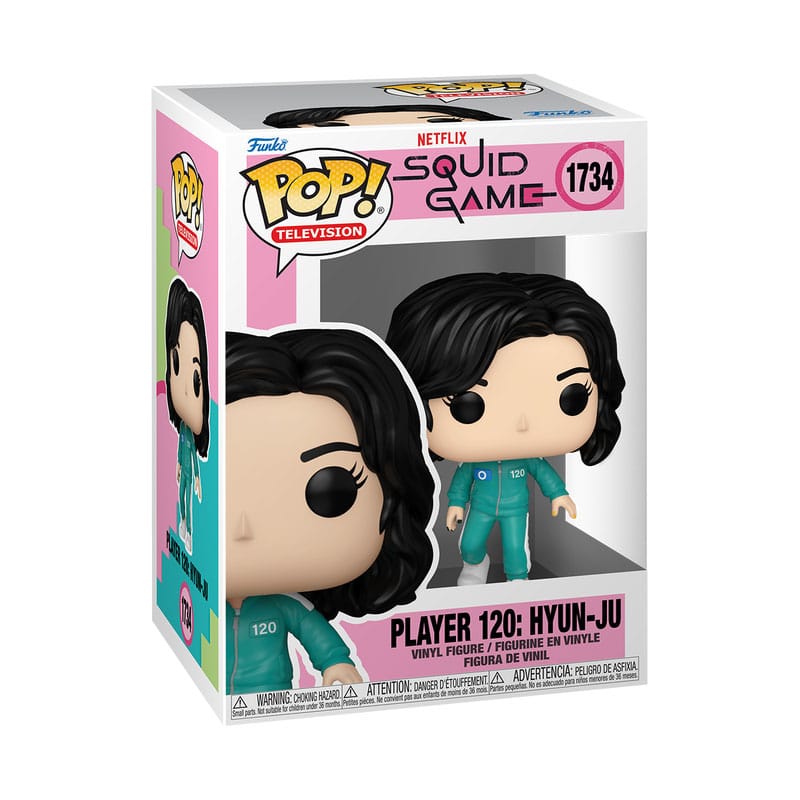 Funko Pop! El Juego del Calamar Television Vinyl S3 Player 120: Hyun-ju — ATTACK ON TITAN